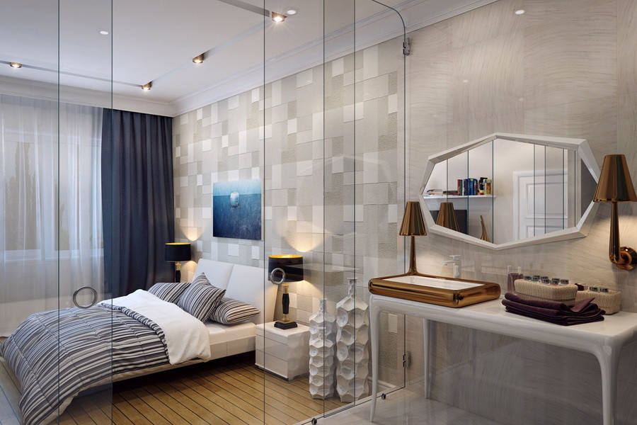 Дизайн интерьера квартиры "Яркий постмодерн"