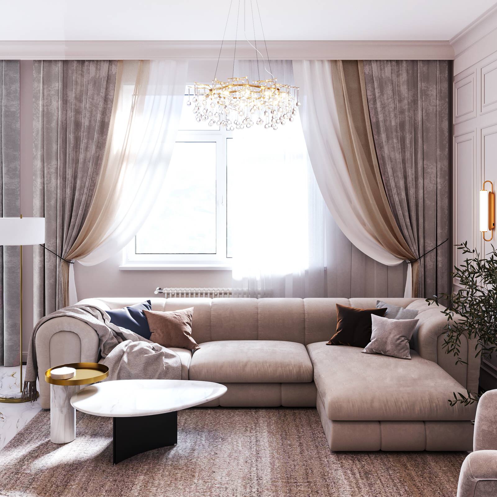 Дизайн интерьера частного дома Нерастанное