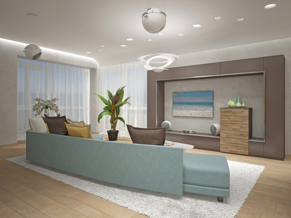 Кухня гостиная в стиле "Минимализм"