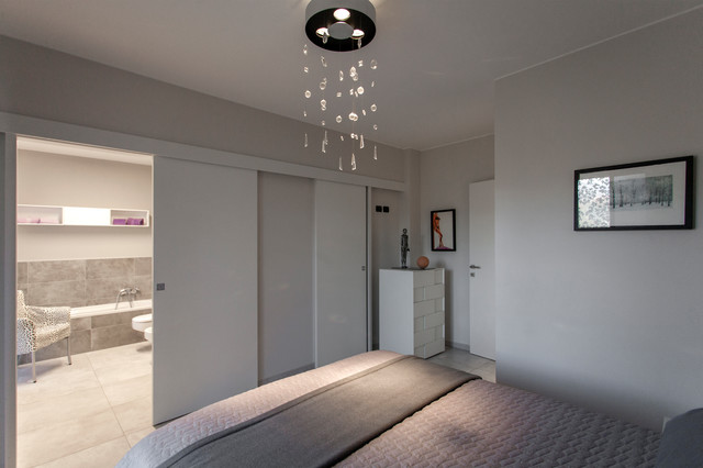 Interior Design Casa S contemporary-bedroom