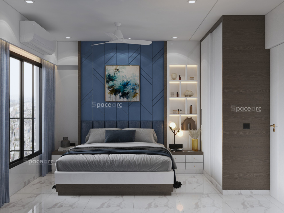 Свежая идея для дизайна: спальня в восточном стиле - отличное фото интерьера