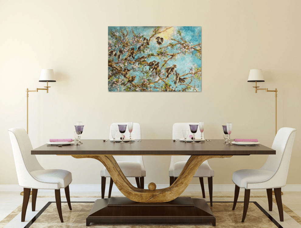 Работы художницы Дианы Маливани - Столовая - Дизайн интерьера (1)