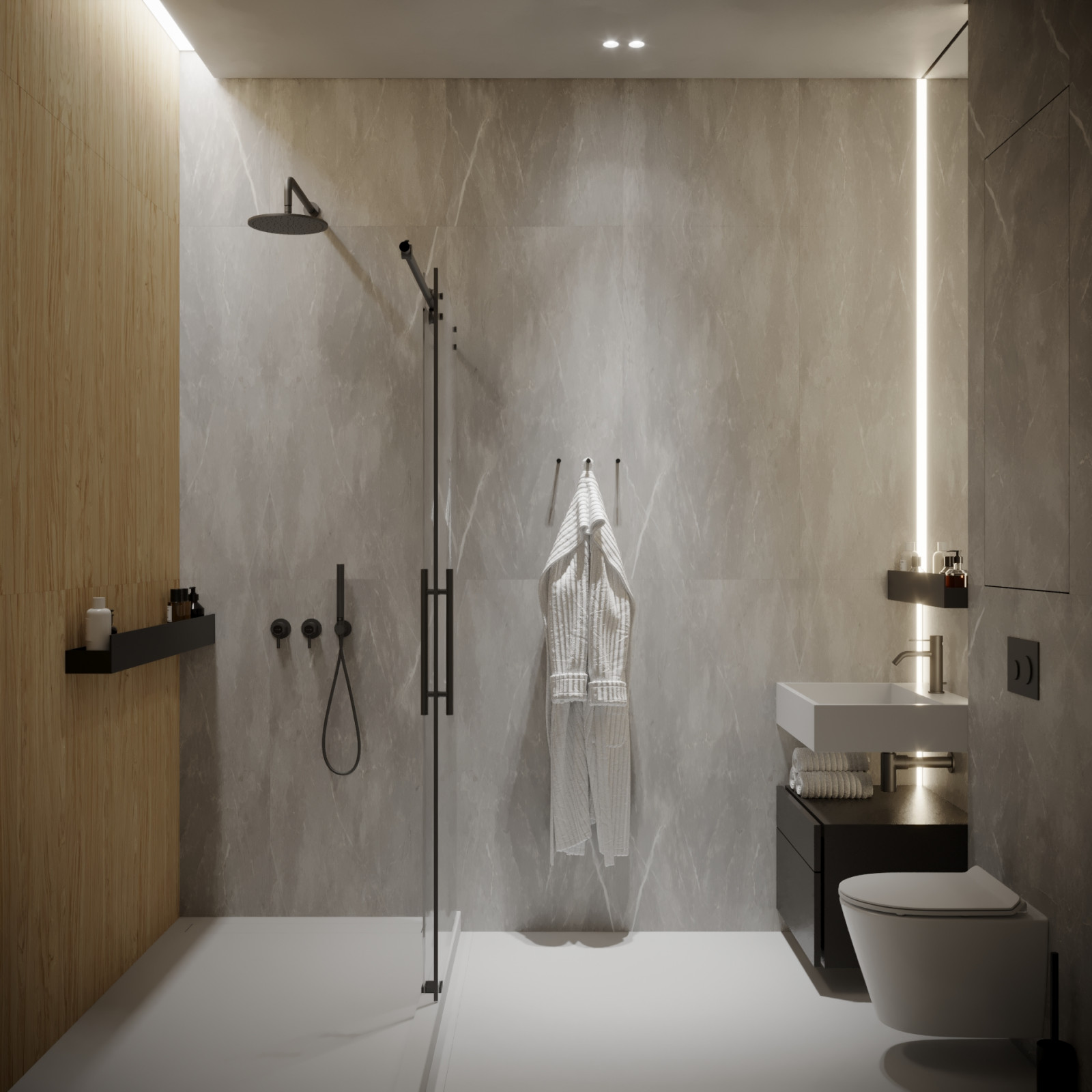 Дизайн проект квартиры в ЖК "Огни"