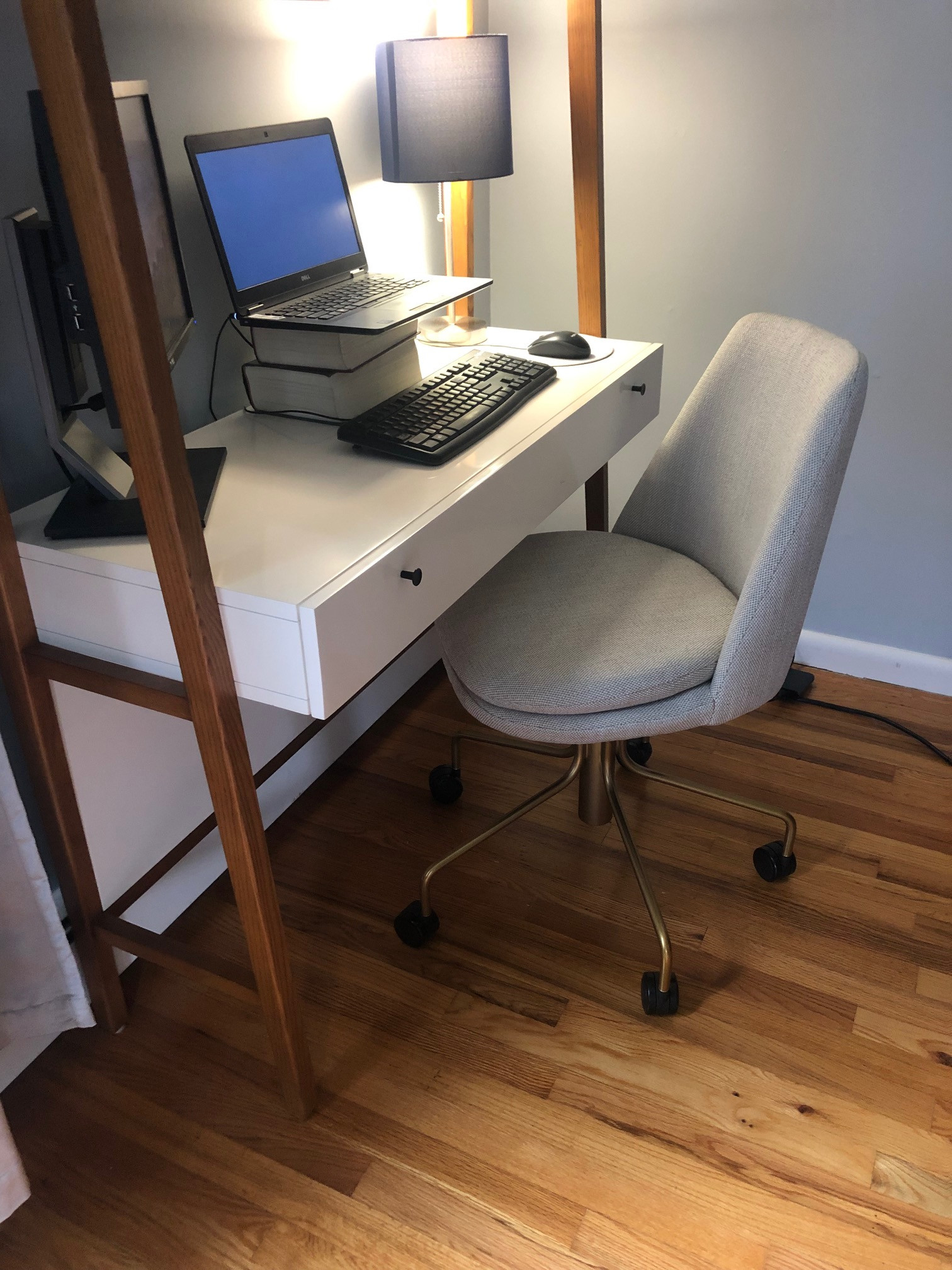 home office/primary bedroom