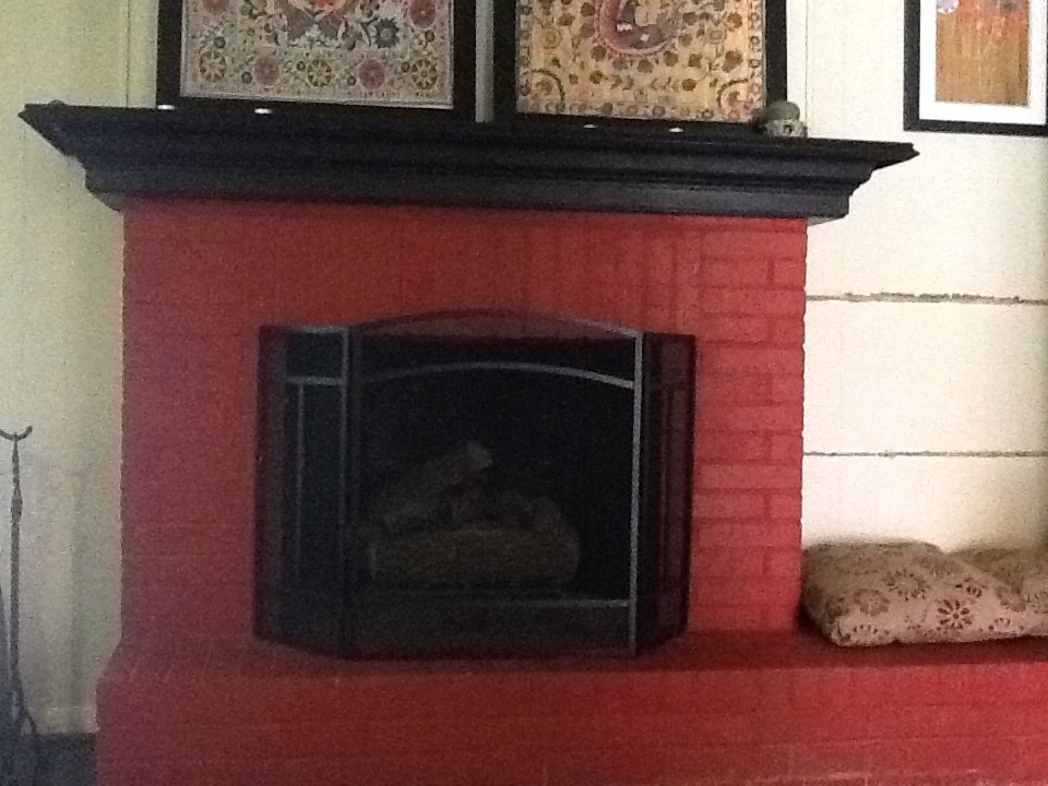 What color(s) to paint my brick fireplace??