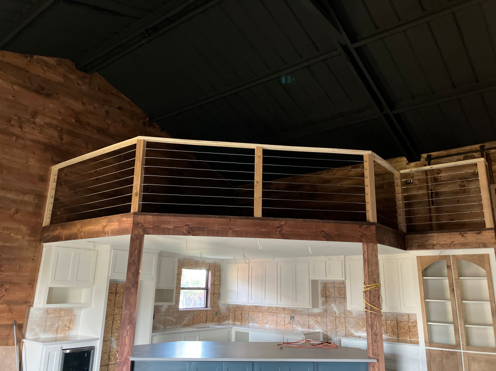 Wire balcony rail