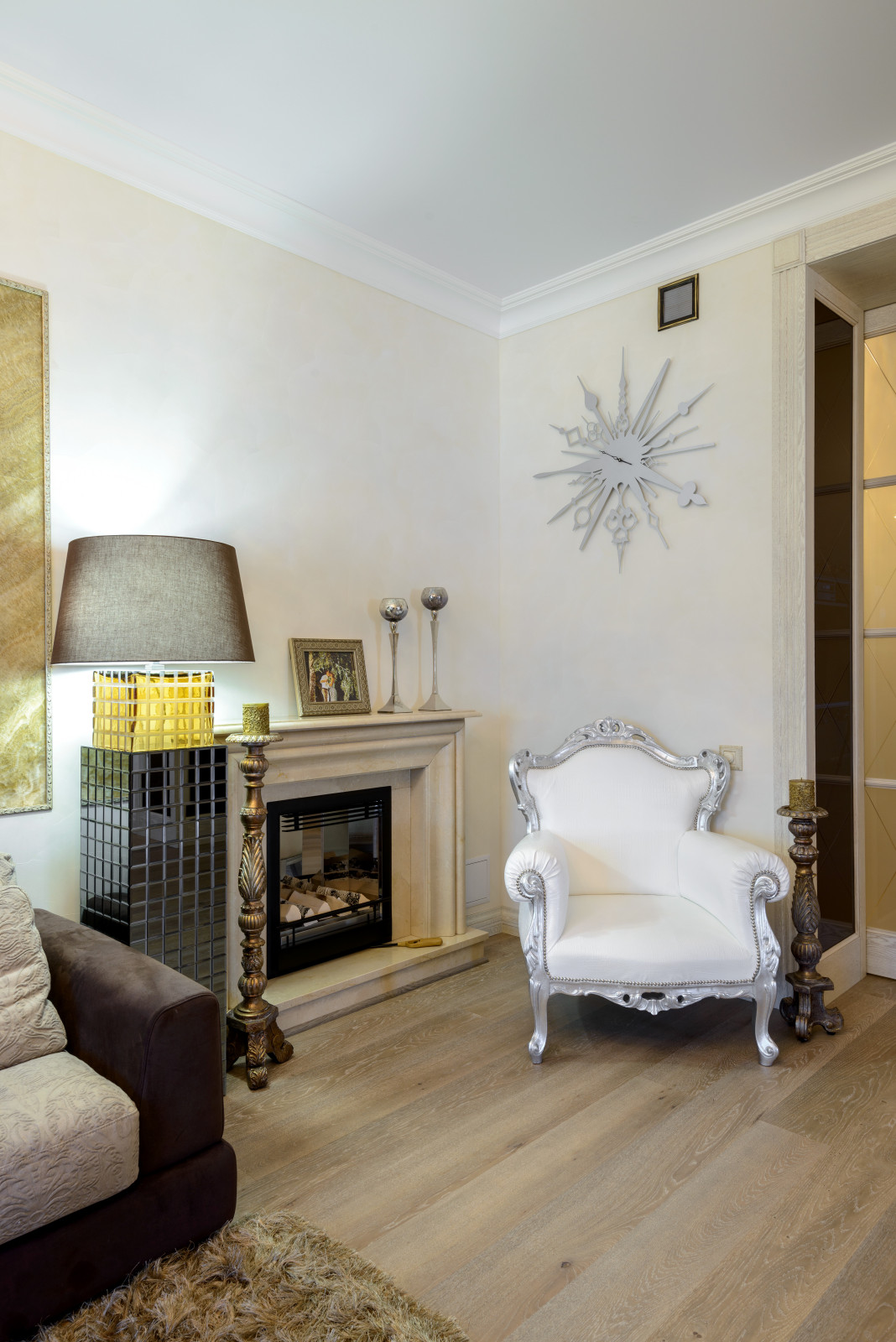 Шикарная квартира в стиле ар-деко