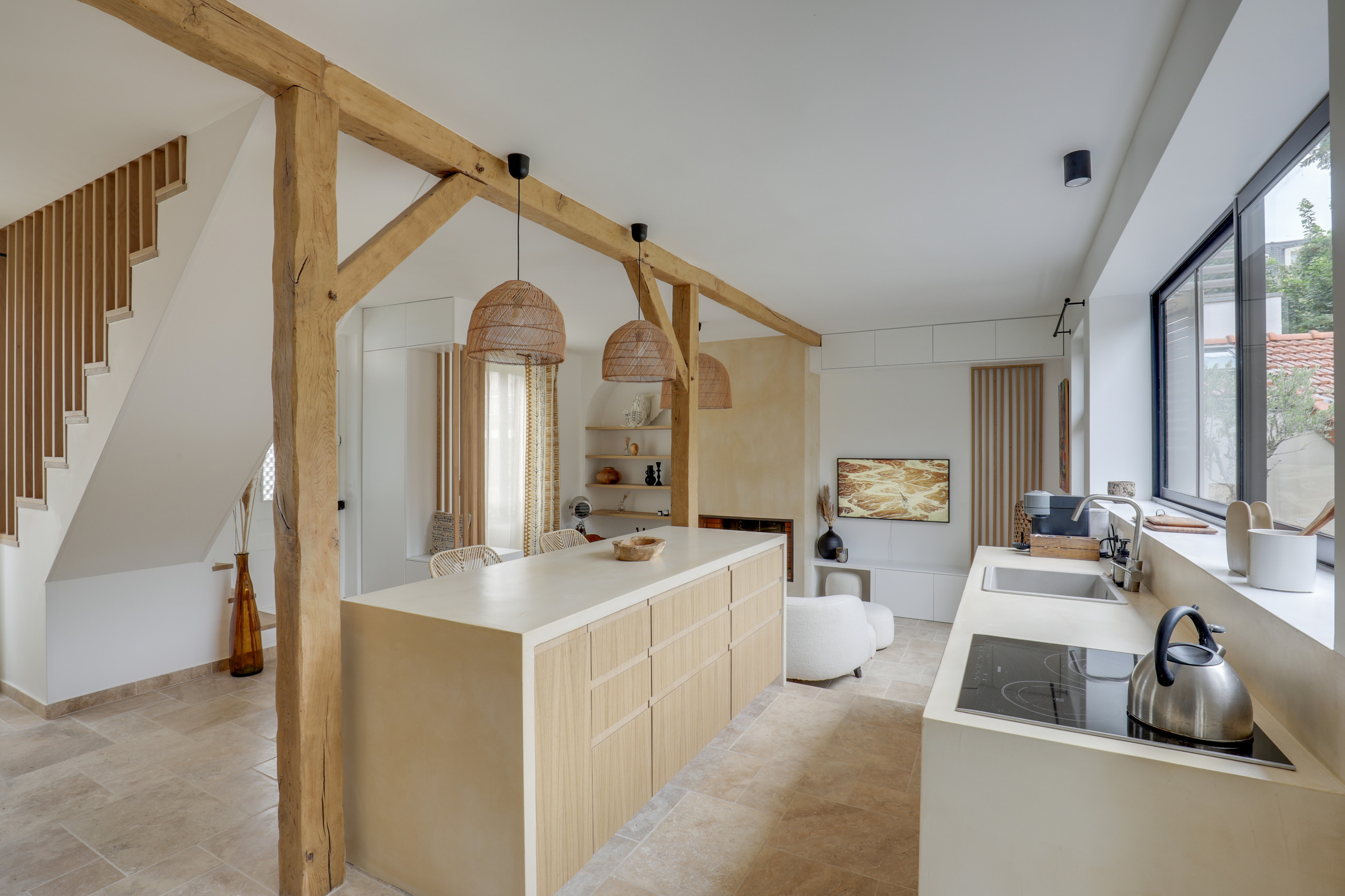 Avant/Après : Le réagencement de leur maison évite une extension
