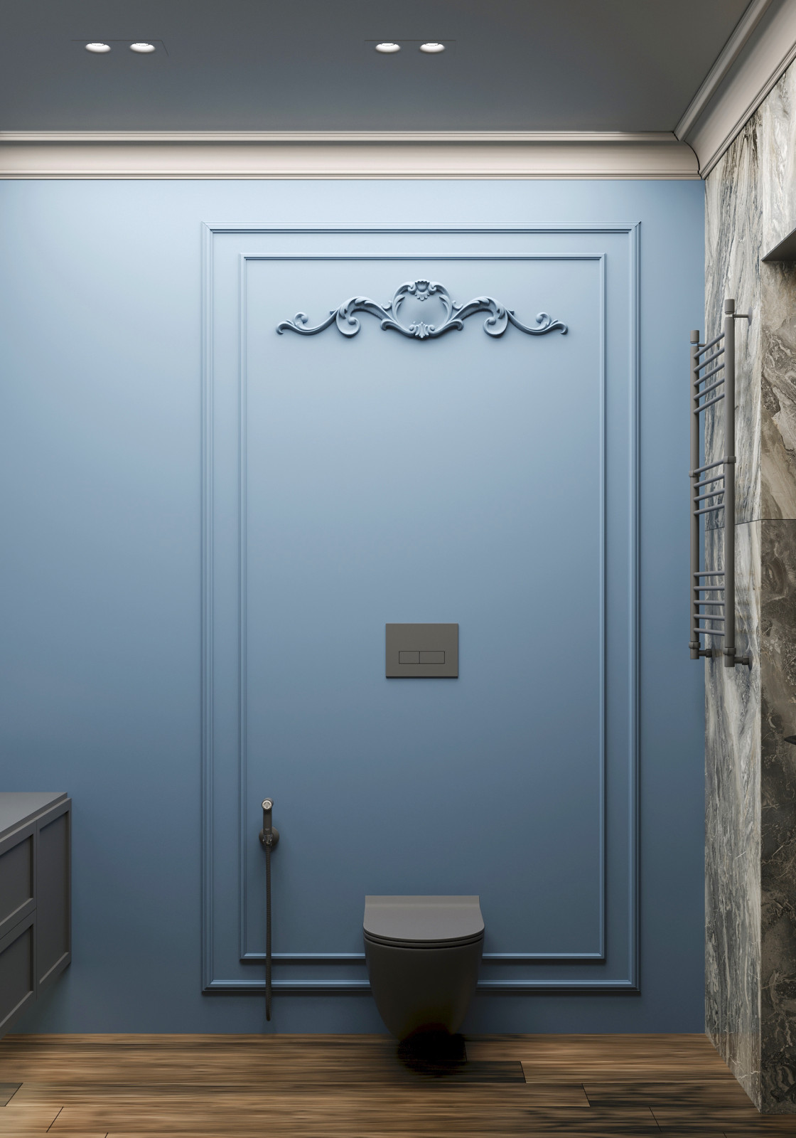 Квартира неоклассика