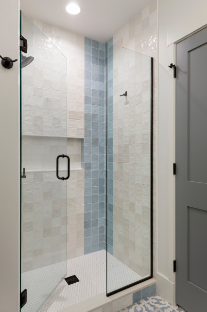 Honeysuckle transitional-bathroom