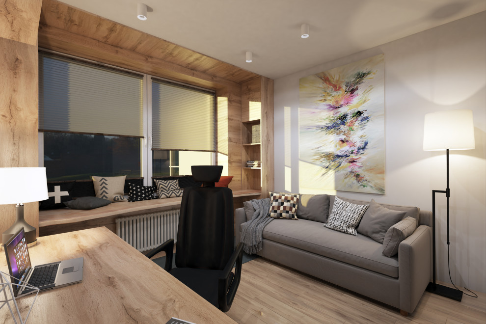 Квартира в стиле "лёгкий лофт". 70 кв.м.