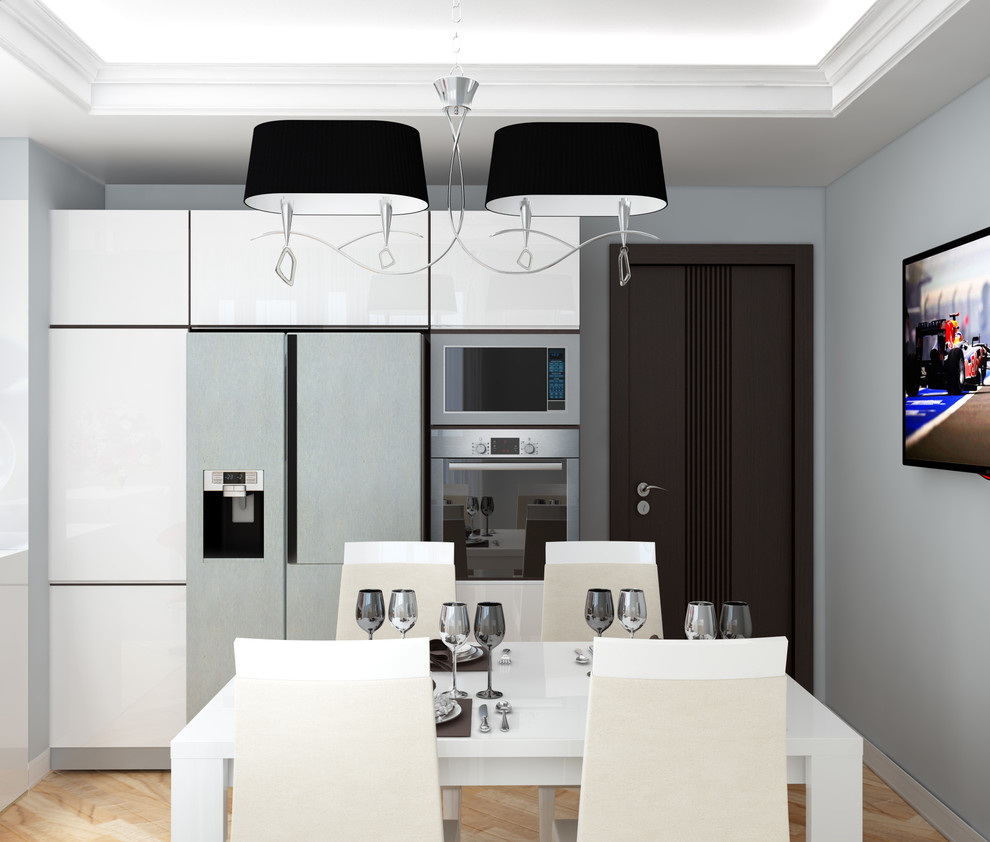 В стиле контемпорари.