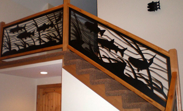 Contemporary straight staircase in Tampa.