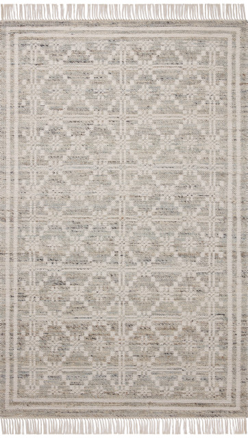 Angela Rose x Loloi Rivers Lagoon / Ivory Area Rug, 2'-3