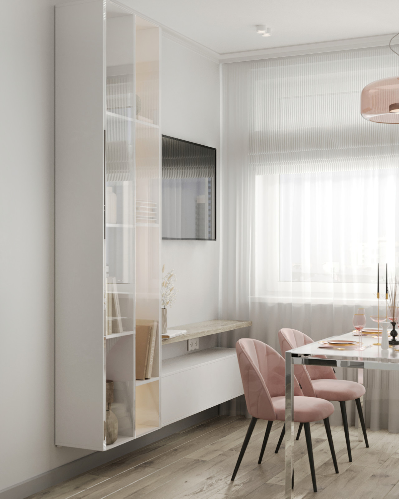 Хюгге и немного розового...