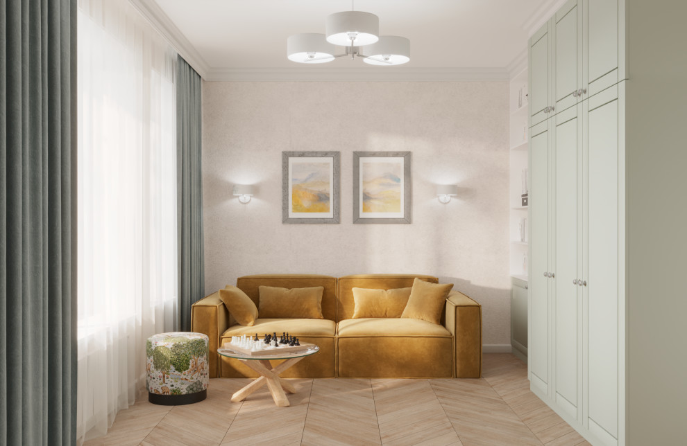 Дизайн интерьера двухэтажного дома 120 кв.м.