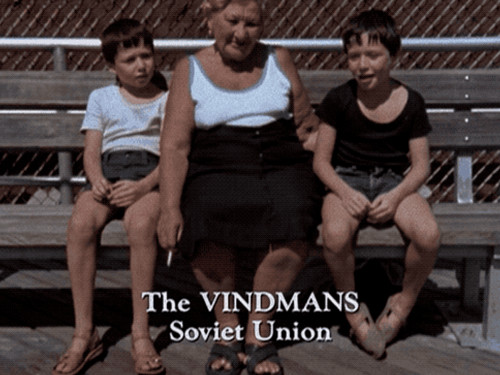 Bracia Vidman z babcią - Statuła wolności 1985 - film Kena Burnsa