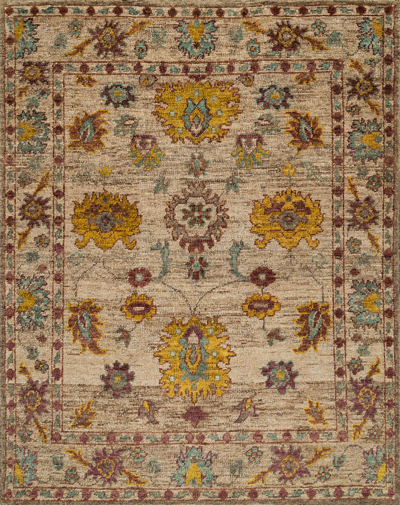 Loloi Empress Collection, Beige and Beige Mediterranean Area Rugs by BuyAreaRugs