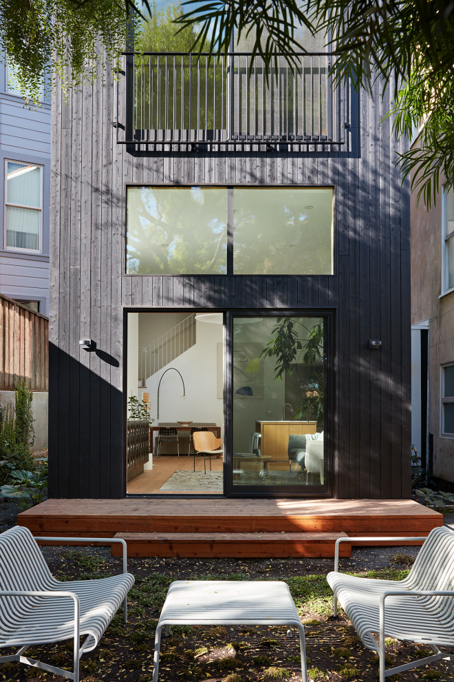 Example of a trendy home design design in San Francisco