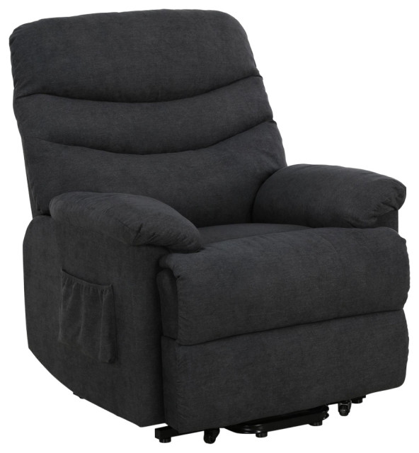 Dorel Living Concord Power Lift Recliner Transitional Recliner