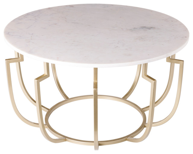 Hendrix Coffee Table Contemporary Coffee Tables by Surya Houzz