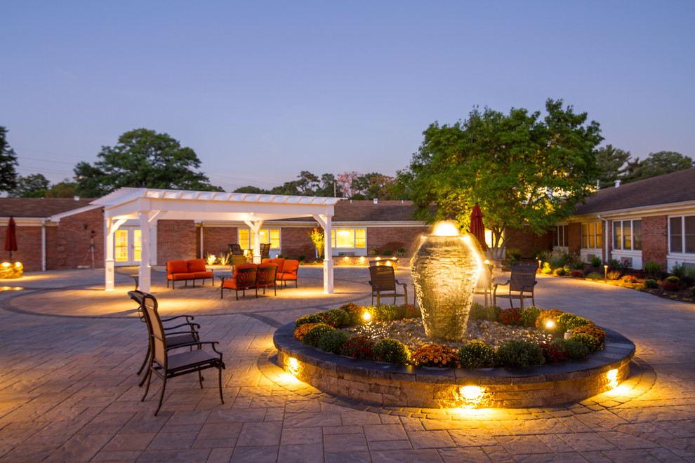 Assisted Living and Nursing Home Courtyard