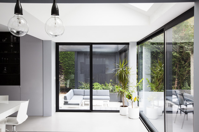 Extension d'une maison contemporary-uterum