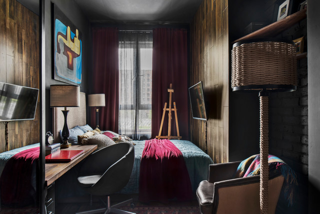 Spavaća soba u tamnim bojama: dizajn, fotografija, savjeti za uređenje interijera
