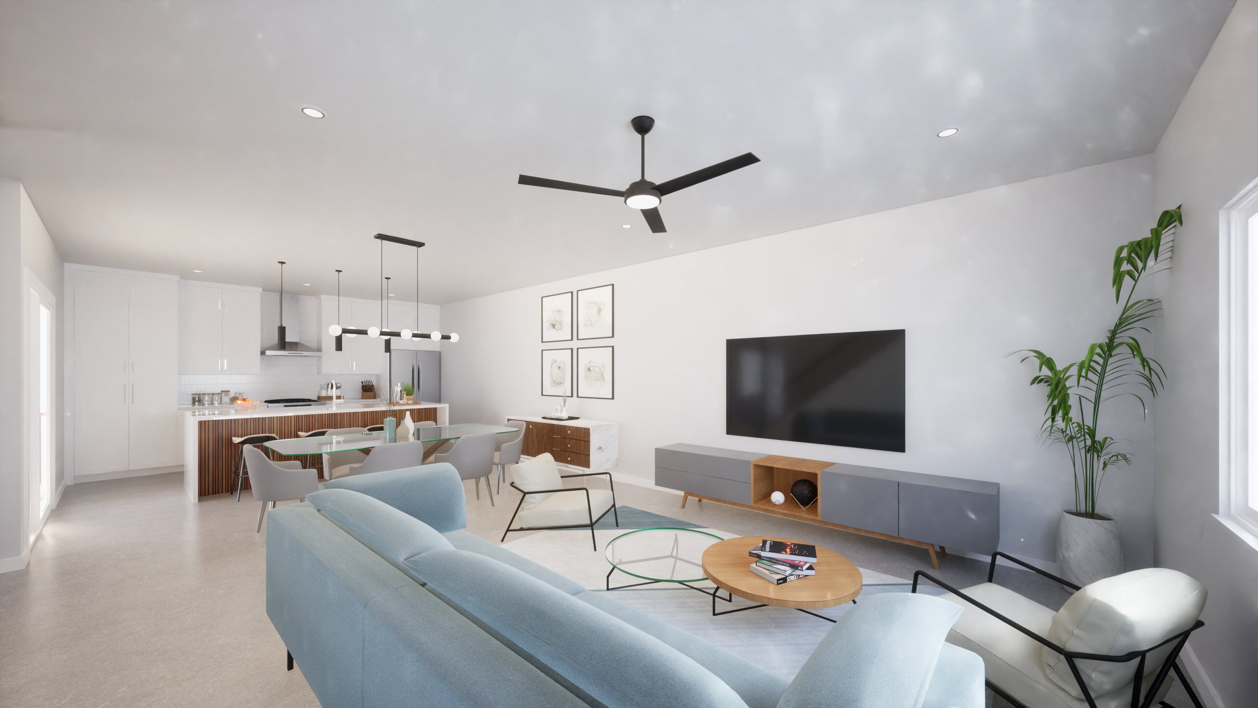 Modern Duplex Unit A