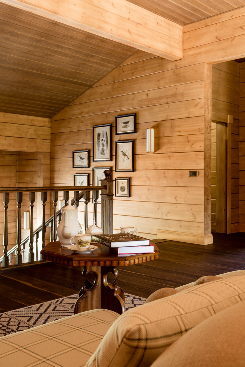 Дом из клееного бруса в Пензенской области.