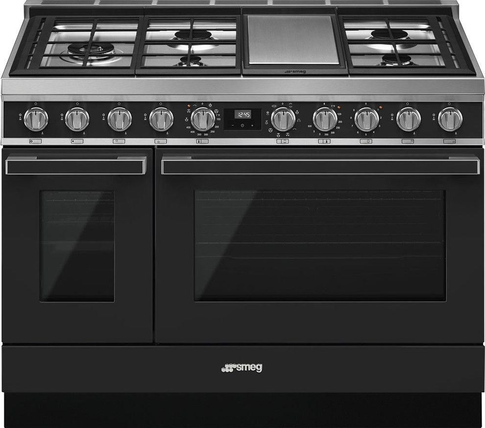 Smeg Portofino ProStyle 48" Freestanding Dual Fuel Range