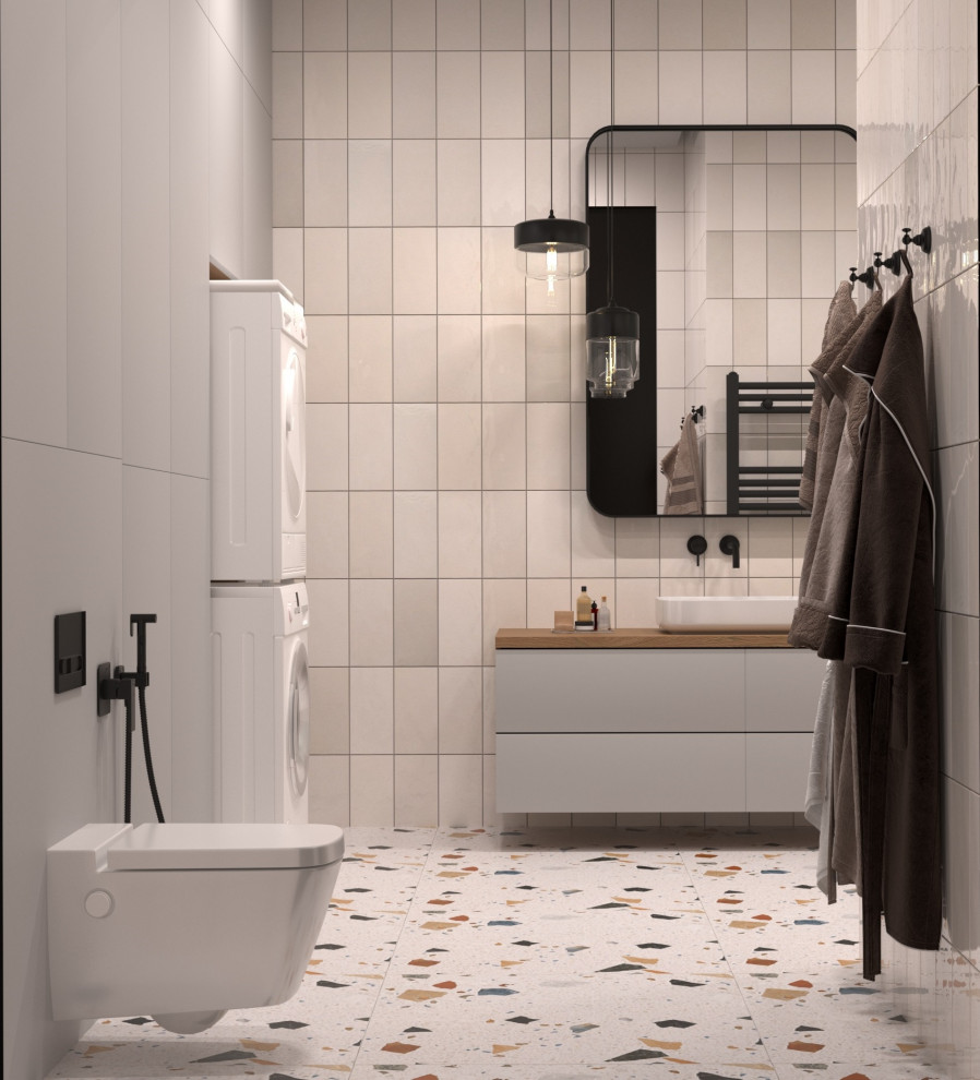 Современный интерьер двухуровневой квартиры