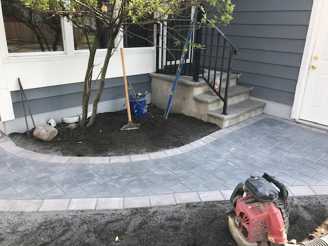 patio pavers walkway Middlesex