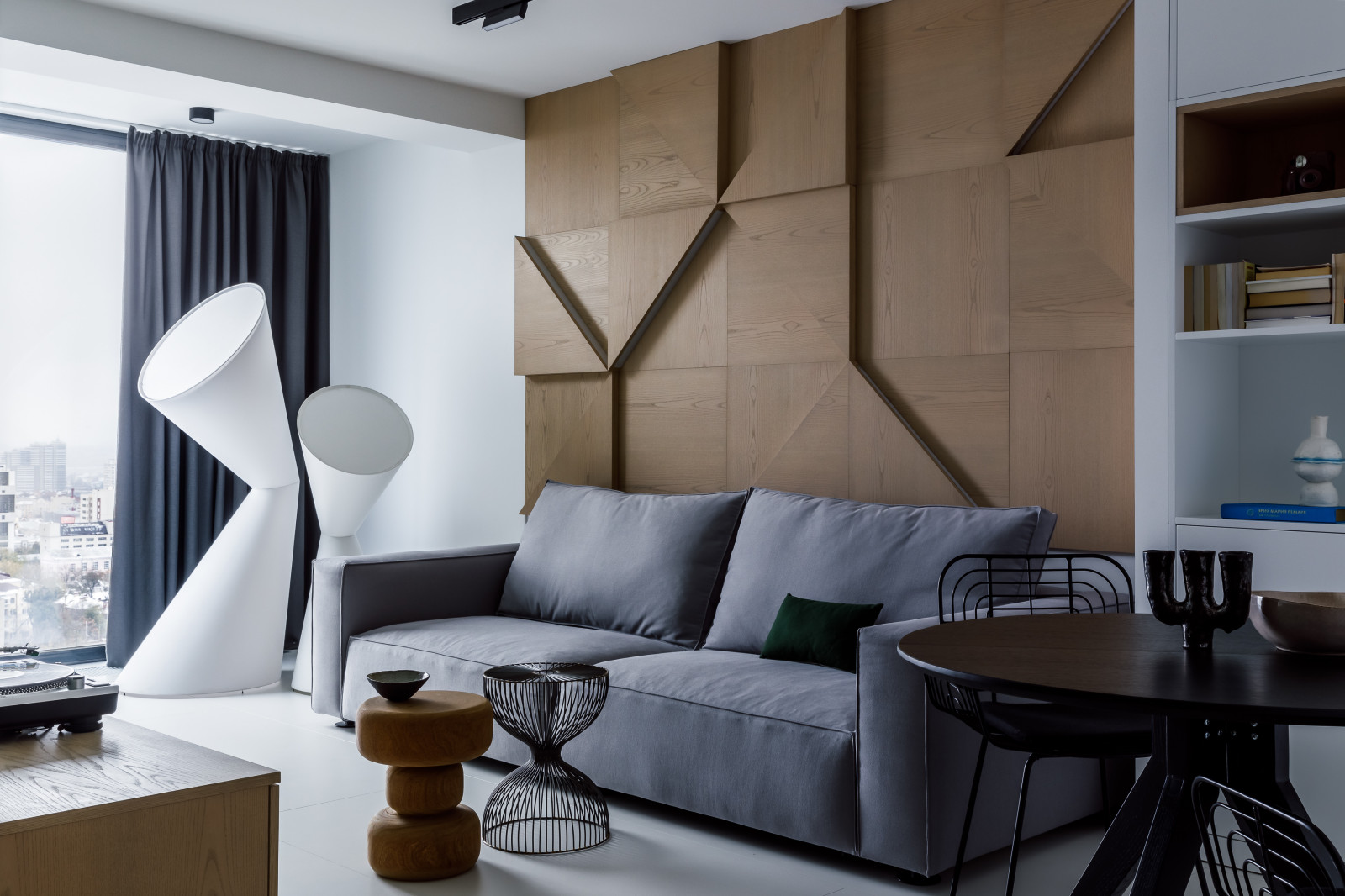 Квартира с видом на город