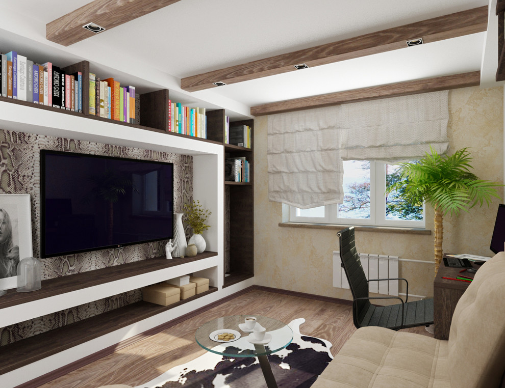 Квартира в теплых тонах