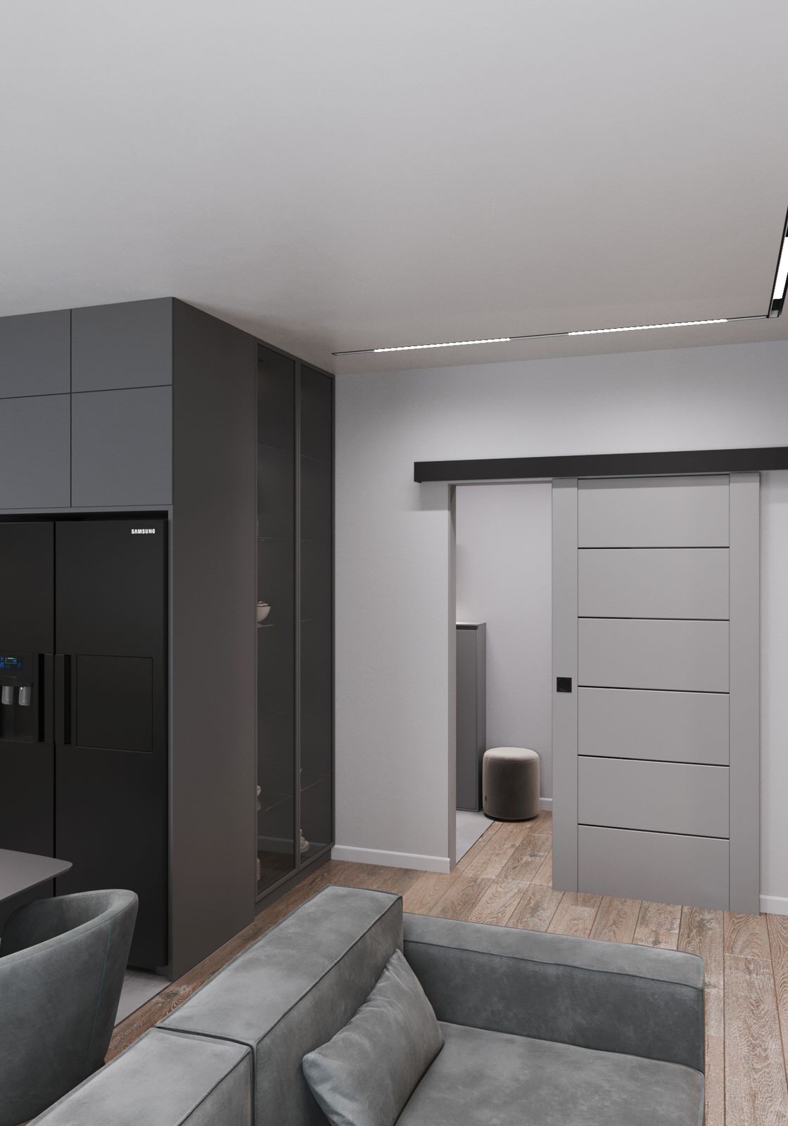 3-х комнатная квартира в одном стиле