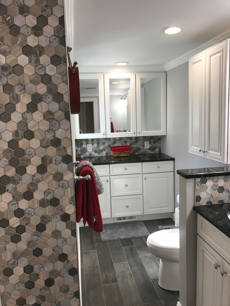 Bathroom - large transitional bathroom idea