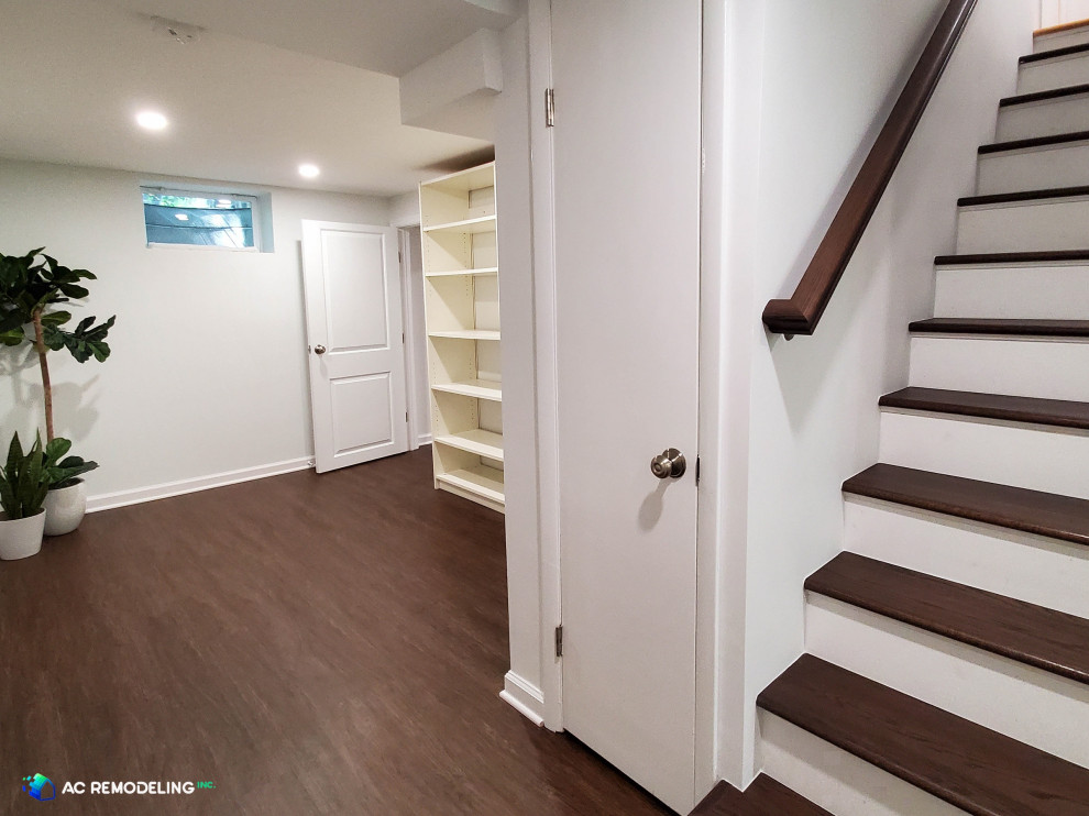 Basement - transitional basement idea in DC Metro