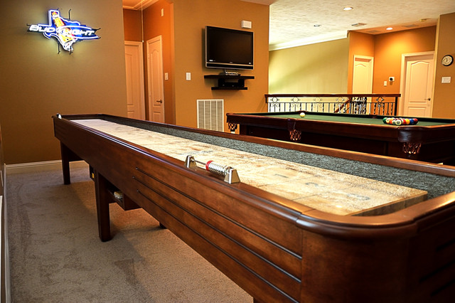 Brunswick Game Room In Houston Texas Transitional Family Room