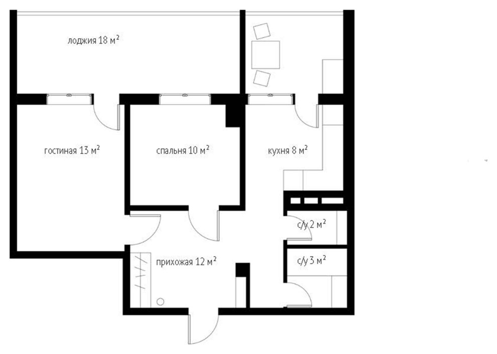Квартира для одного