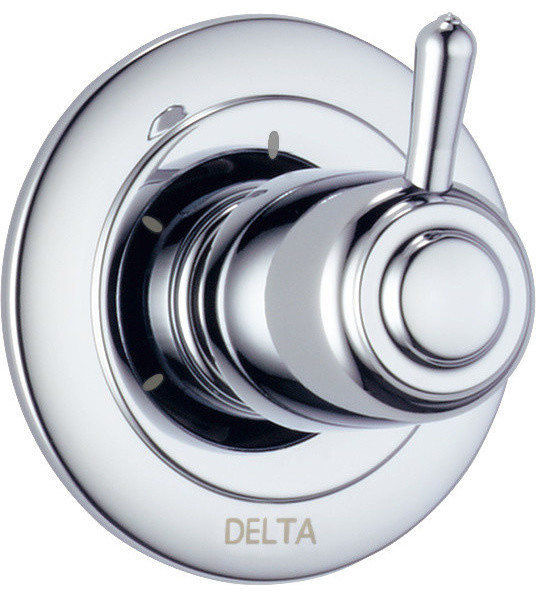 Delta 3-Setting 2-Port Diverter Trim, Chrome, T11800