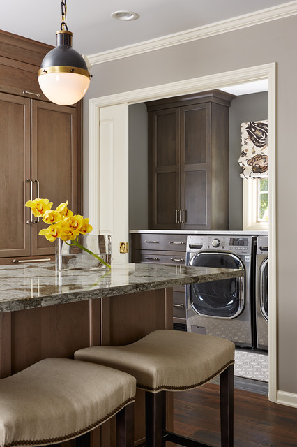 Edina Renovation transitional-laundry-room