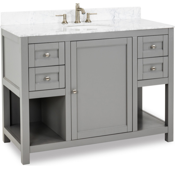 Hardware Resources Astoria Modern Vanity in Greys Transitional