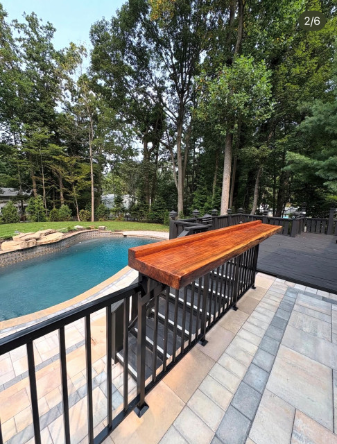 Backyard Revamp retro-pool