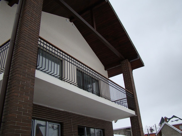 House in the suburbs of Moscow.