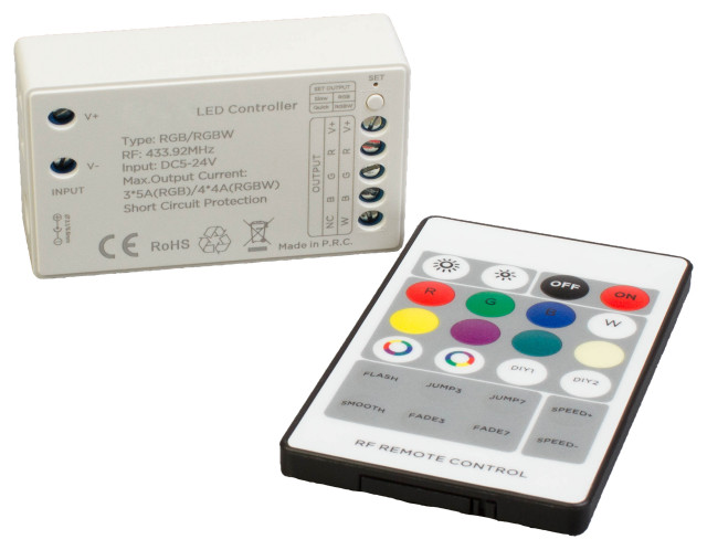 Led Lights With Timer Control WIRELESS MINI RGB/RGBW LED LIGHT CONTROLLER 180w max - Contemporary ...