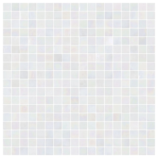Susan Jablon Mosaics White Iridescent Gl Tile View In Your 12 X12 White Iridescent Gl Tile Full Sheet Contemporary Wall And