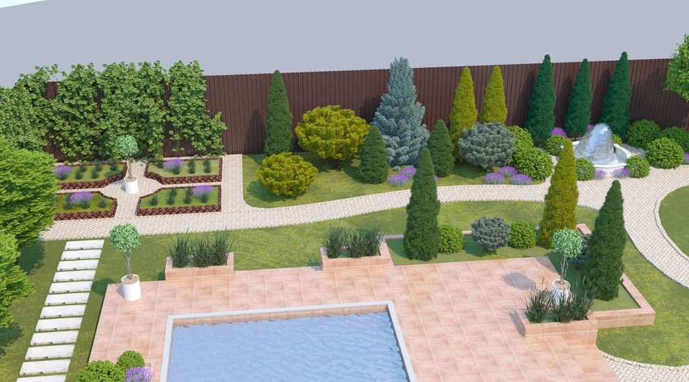 «Сад в средиземноморском стиле»