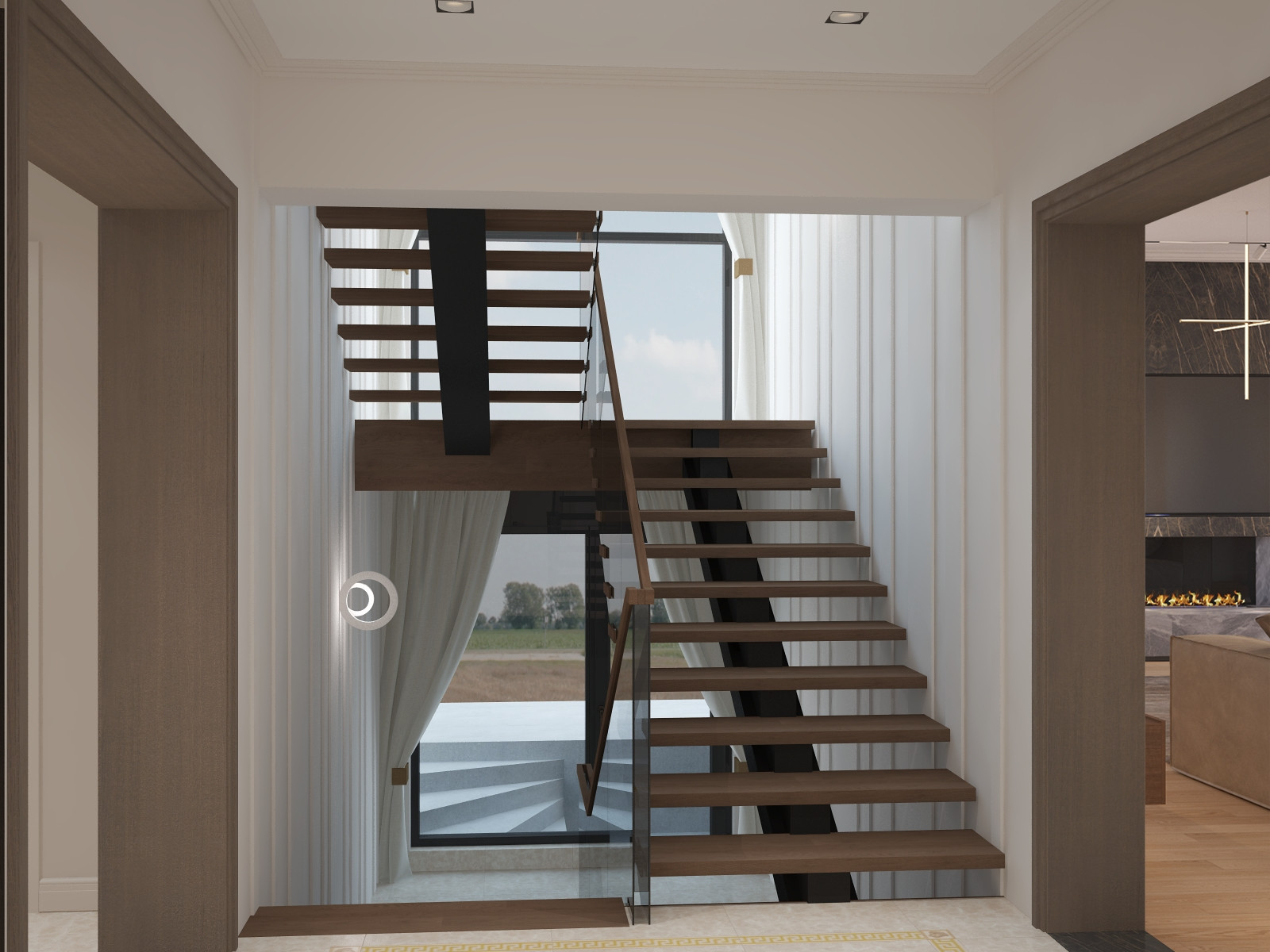 Интерьер загородного дома в Абакане.