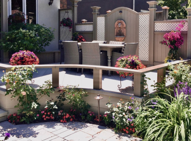 Exterior Living & Garden Designs terrace